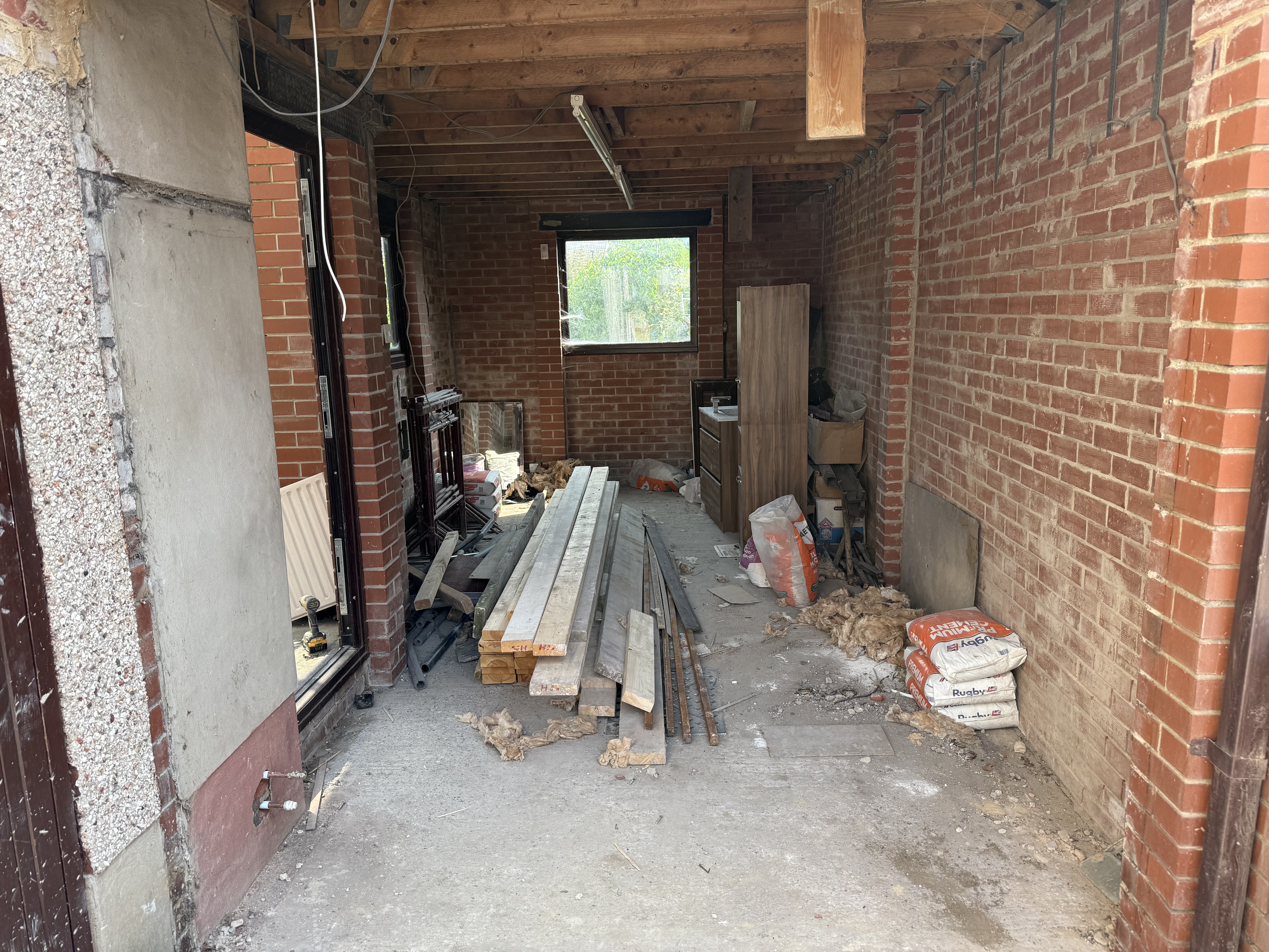 Garage Conversion - Before